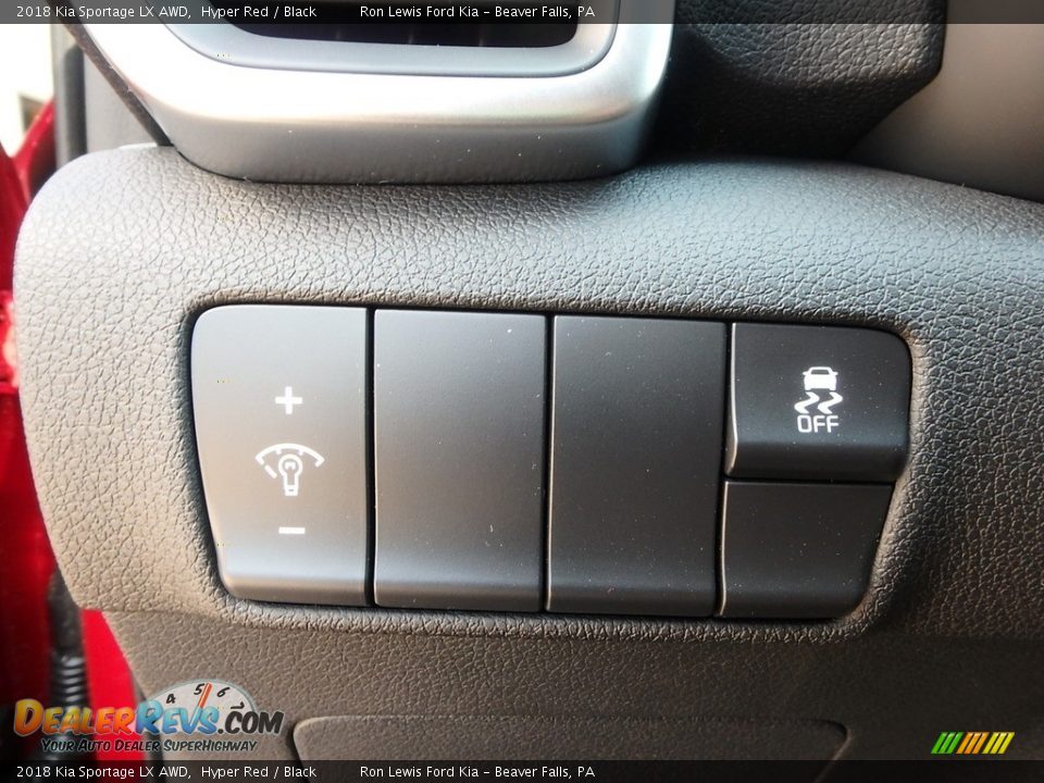 2018 Kia Sportage LX AWD Hyper Red / Black Photo #17