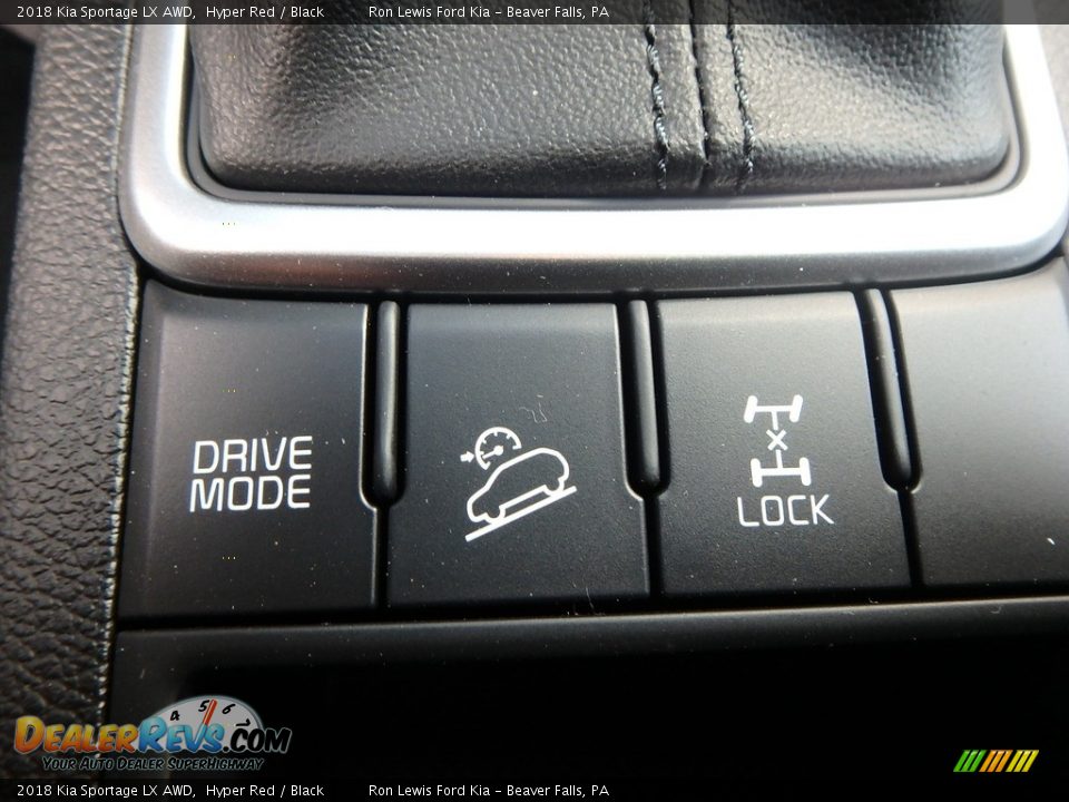 2018 Kia Sportage LX AWD Hyper Red / Black Photo #18
