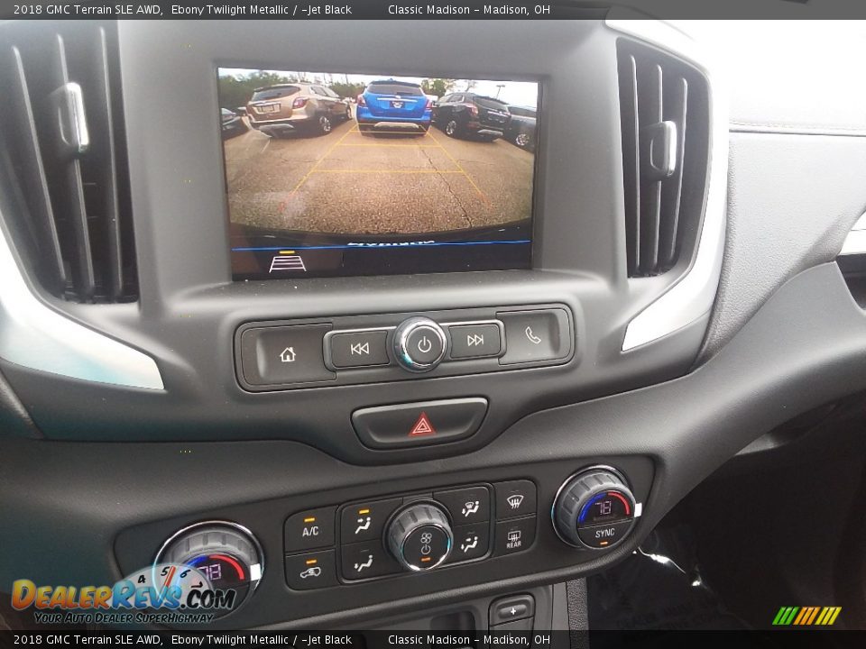 2018 GMC Terrain SLE AWD Ebony Twilight Metallic / ­Jet Black Photo #9