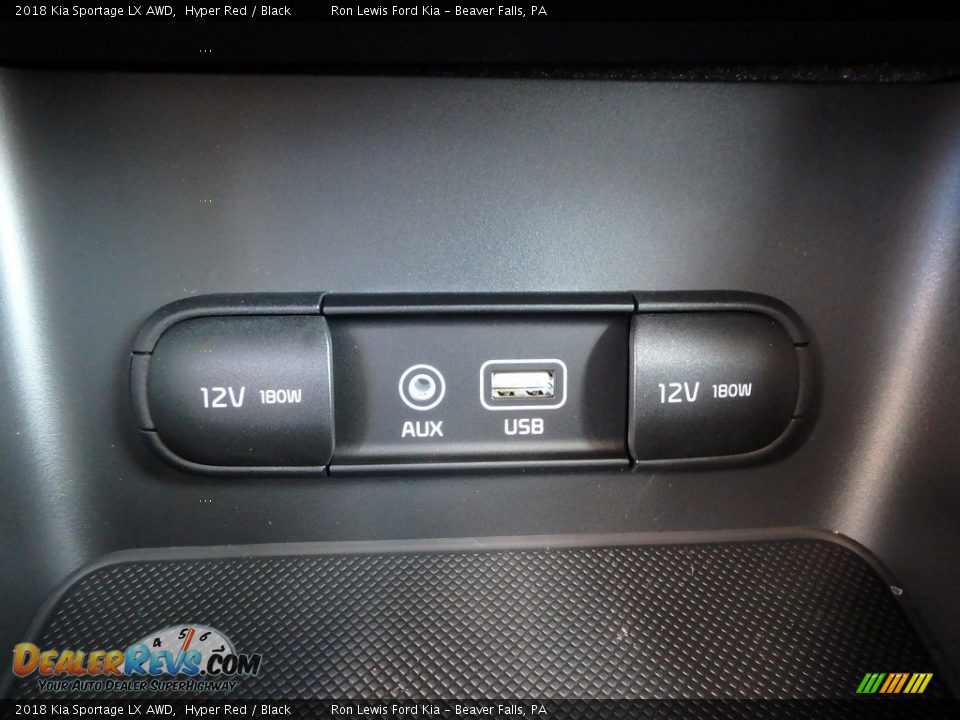 2018 Kia Sportage LX AWD Hyper Red / Black Photo #19