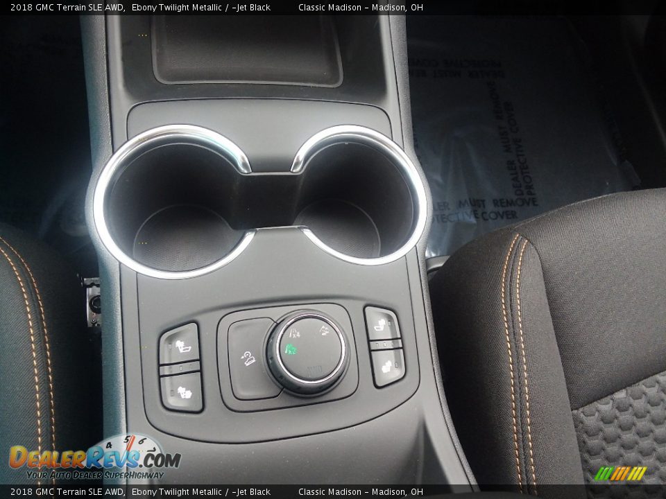 2018 GMC Terrain SLE AWD Ebony Twilight Metallic / ­Jet Black Photo #10