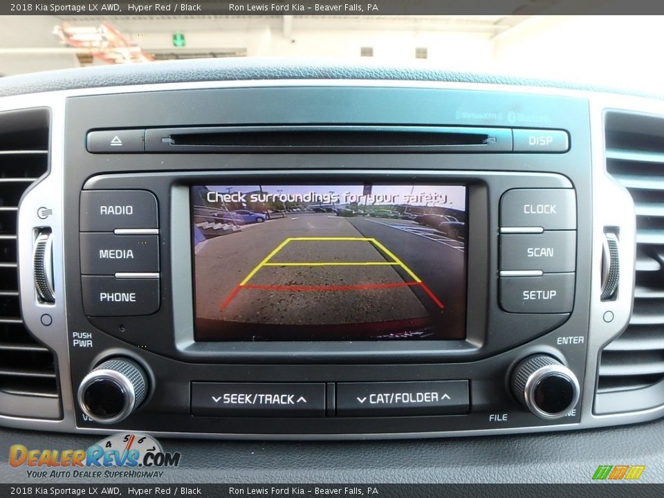 2018 Kia Sportage LX AWD Hyper Red / Black Photo #20
