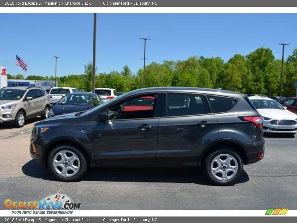 2018 Ford Escape S Magnetic / Charcoal Black Photo #4