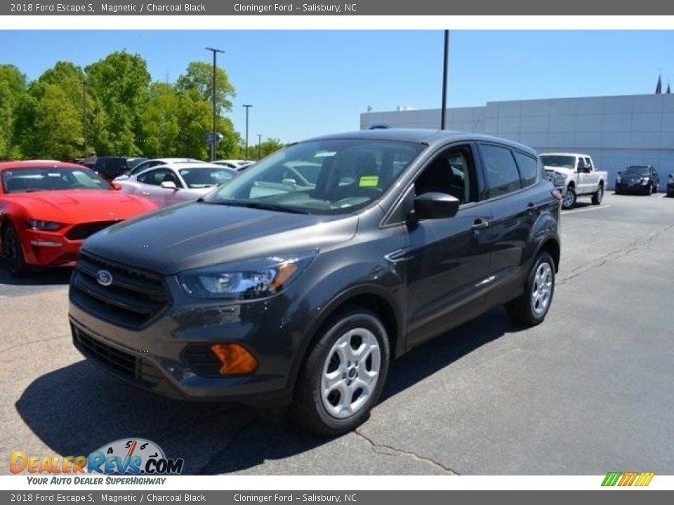 2018 Ford Escape S Magnetic / Charcoal Black Photo #5