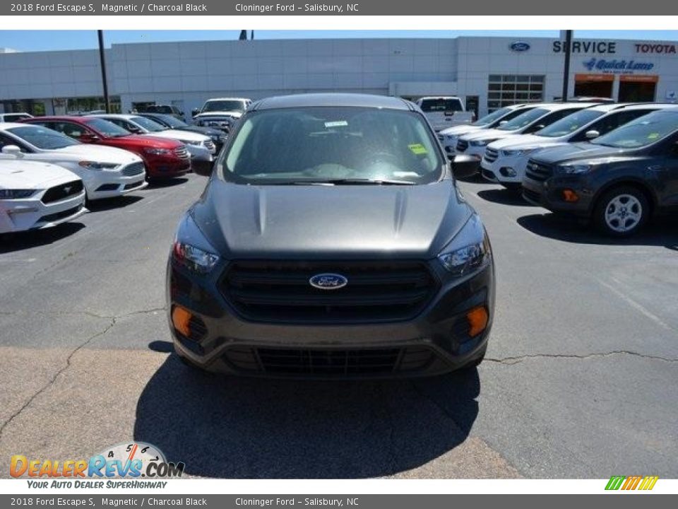 2018 Ford Escape S Magnetic / Charcoal Black Photo #6