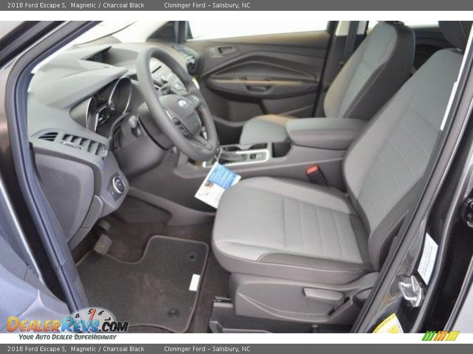 2018 Ford Escape S Magnetic / Charcoal Black Photo #8