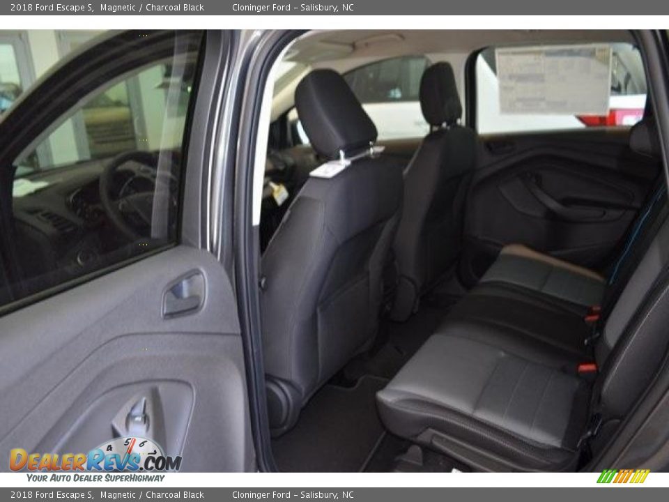 2018 Ford Escape S Magnetic / Charcoal Black Photo #10