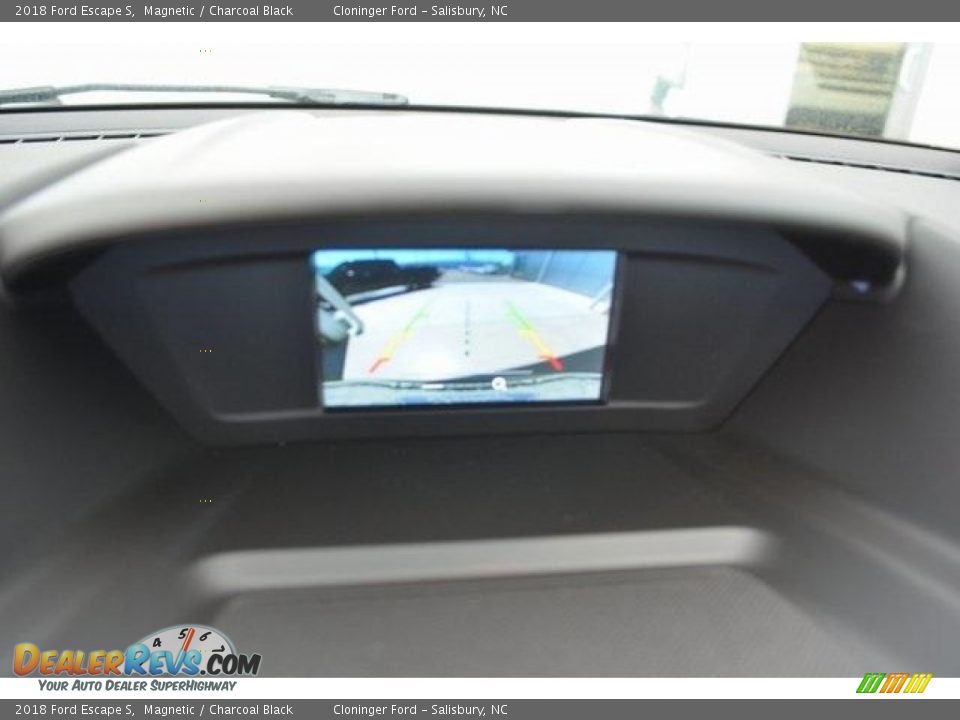 2018 Ford Escape S Magnetic / Charcoal Black Photo #13