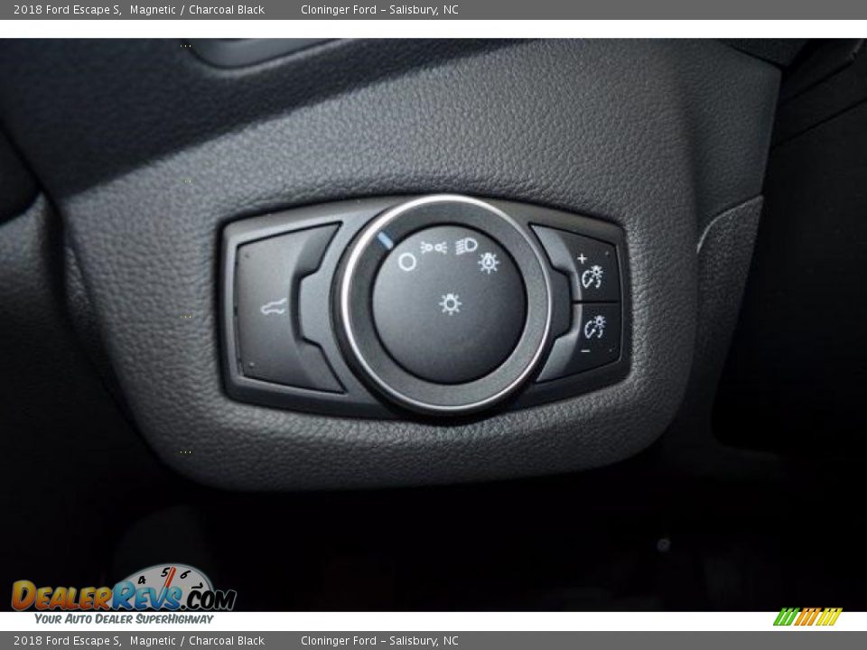 2018 Ford Escape S Magnetic / Charcoal Black Photo #17