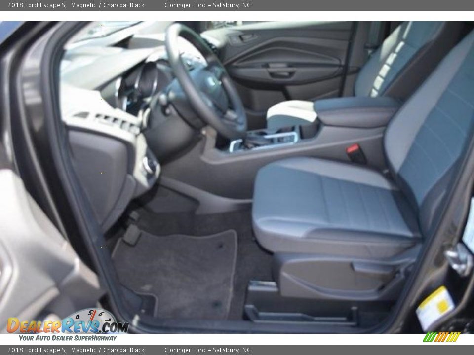 2018 Ford Escape S Magnetic / Charcoal Black Photo #7