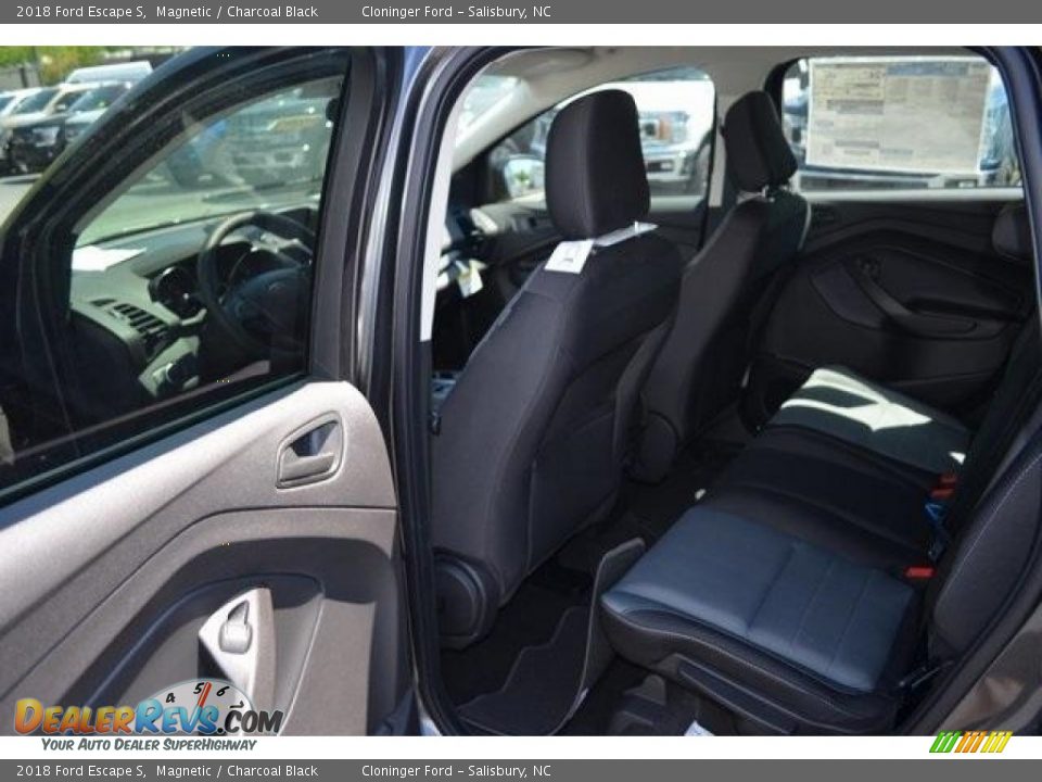2018 Ford Escape S Magnetic / Charcoal Black Photo #9