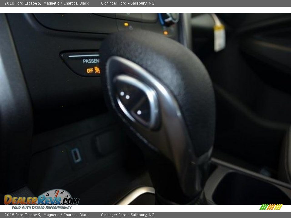 2018 Ford Escape S Magnetic / Charcoal Black Photo #15
