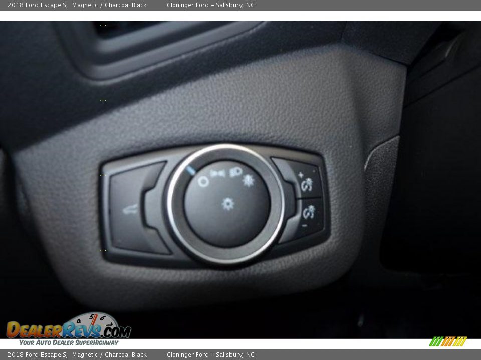 2018 Ford Escape S Magnetic / Charcoal Black Photo #17