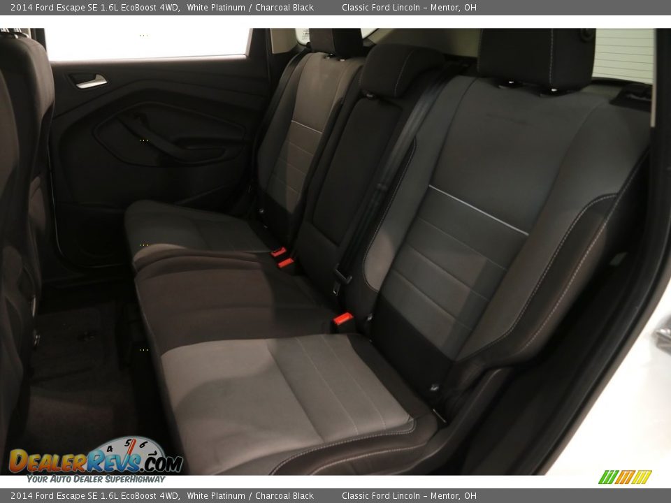 2014 Ford Escape SE 1.6L EcoBoost 4WD White Platinum / Charcoal Black Photo #17
