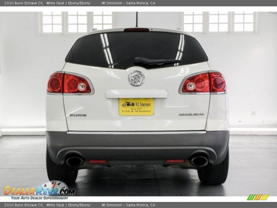2010 Buick Enclave CX White Opal / Ebony/Ebony Photo #3
