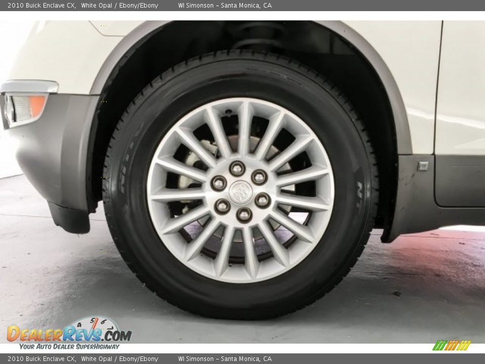 2010 Buick Enclave CX White Opal / Ebony/Ebony Photo #8