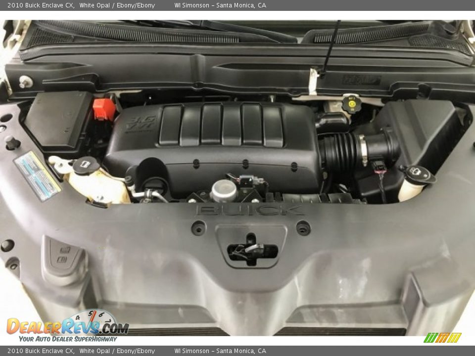 2010 Buick Enclave CX White Opal / Ebony/Ebony Photo #9