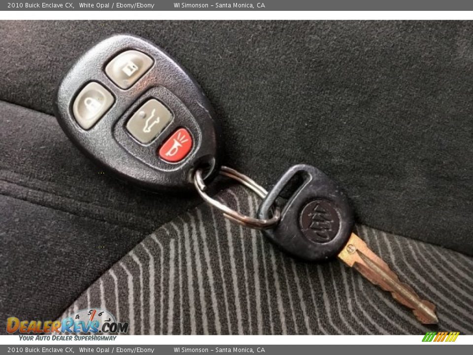 2010 Buick Enclave CX White Opal / Ebony/Ebony Photo #11
