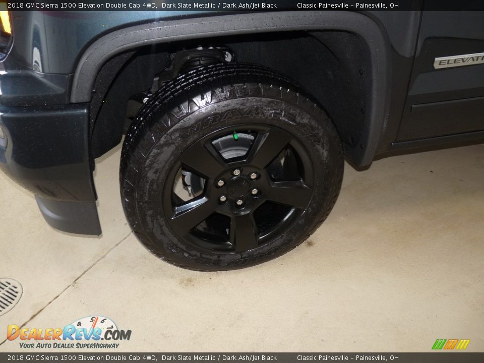 2018 GMC Sierra 1500 Elevation Double Cab 4WD Dark Slate Metallic / Dark Ash/Jet Black Photo #5