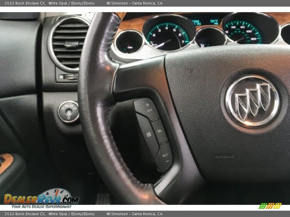 2010 Buick Enclave CX White Opal / Ebony/Ebony Photo #18
