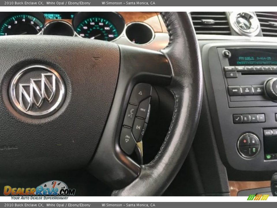 2010 Buick Enclave CX White Opal / Ebony/Ebony Photo #19