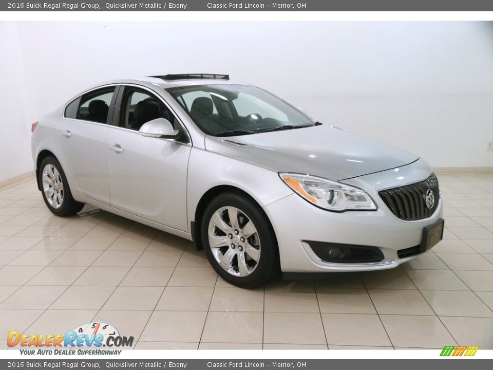 2016 Buick Regal Regal Group Quicksilver Metallic / Ebony Photo #1