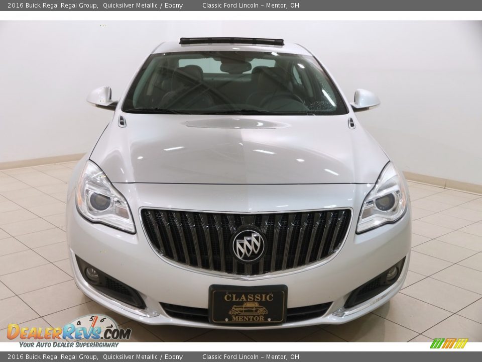 2016 Buick Regal Regal Group Quicksilver Metallic / Ebony Photo #2
