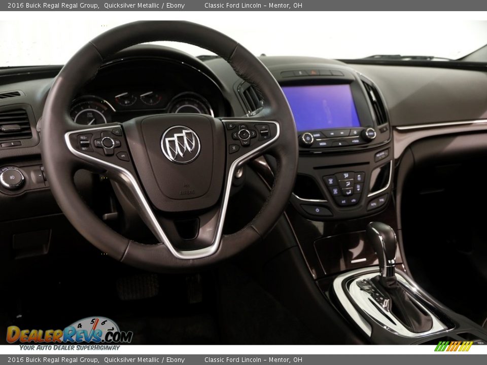 2016 Buick Regal Regal Group Quicksilver Metallic / Ebony Photo #6