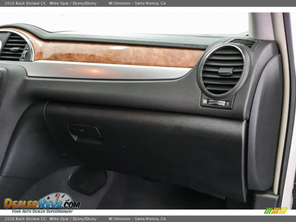 2010 Buick Enclave CX White Opal / Ebony/Ebony Photo #26