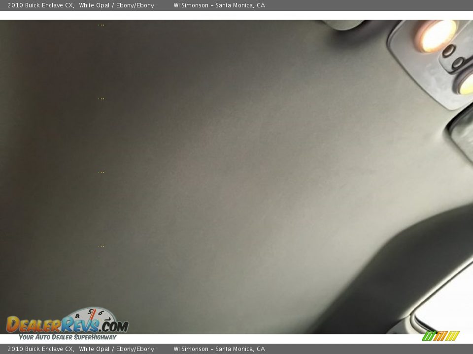 2010 Buick Enclave CX White Opal / Ebony/Ebony Photo #27