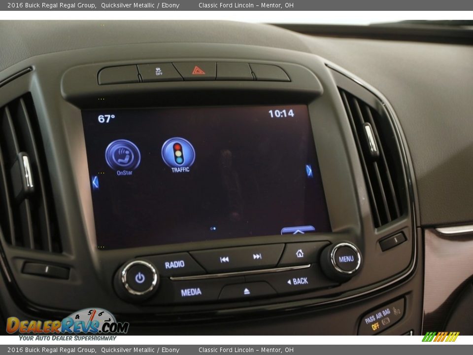 2016 Buick Regal Regal Group Quicksilver Metallic / Ebony Photo #12
