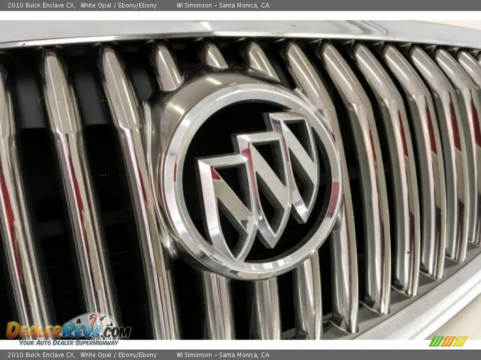 2010 Buick Enclave CX White Opal / Ebony/Ebony Photo #32
