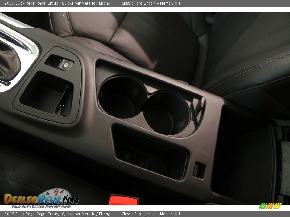 2016 Buick Regal Regal Group Quicksilver Metallic / Ebony Photo #18