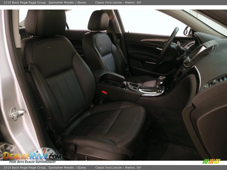 2016 Buick Regal Regal Group Quicksilver Metallic / Ebony Photo #19
