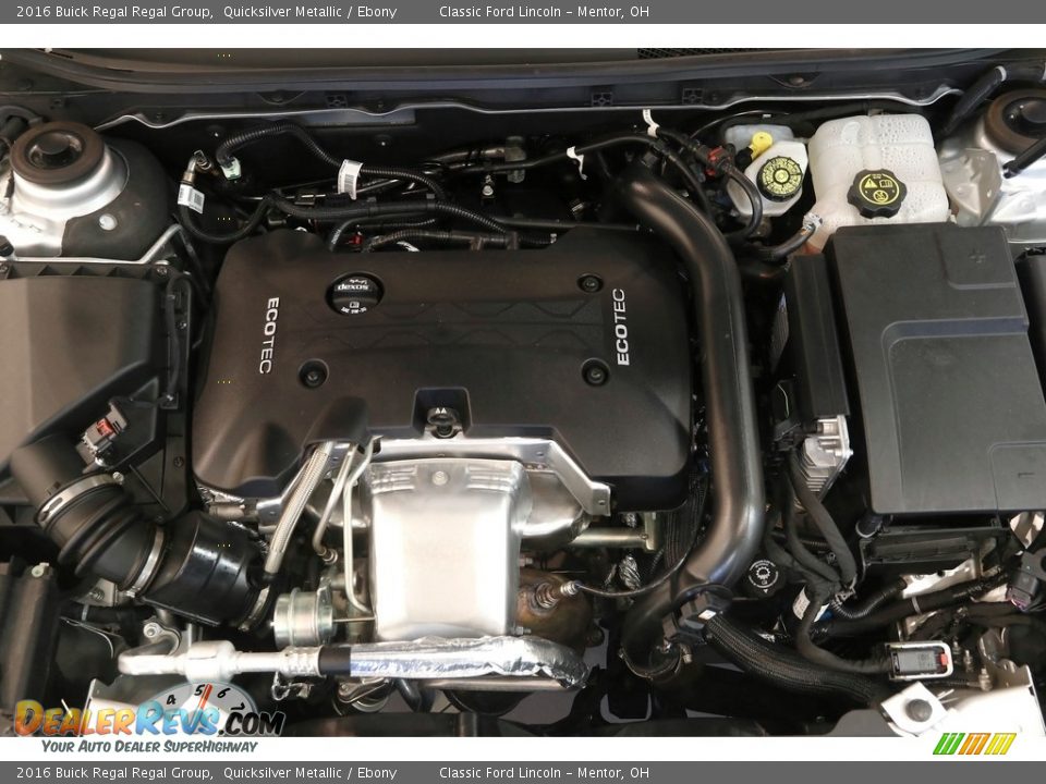 2016 Buick Regal Regal Group Quicksilver Metallic / Ebony Photo #24
