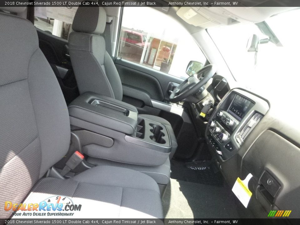2018 Chevrolet Silverado 1500 LT Double Cab 4x4 Cajun Red Tintcoat / Jet Black Photo #9