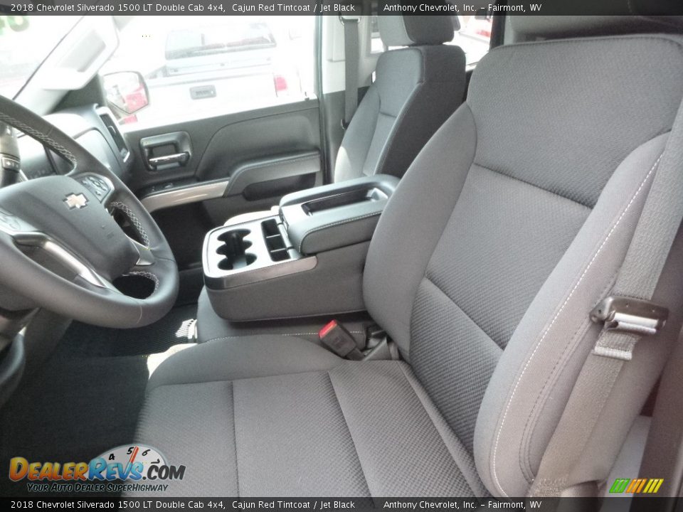 2018 Chevrolet Silverado 1500 LT Double Cab 4x4 Cajun Red Tintcoat / Jet Black Photo #15