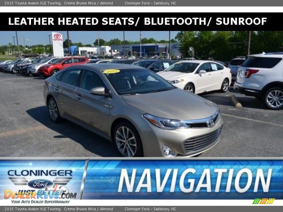 2015 Toyota Avalon XLE Touring Creme Brulee Mica / Almond Photo #1