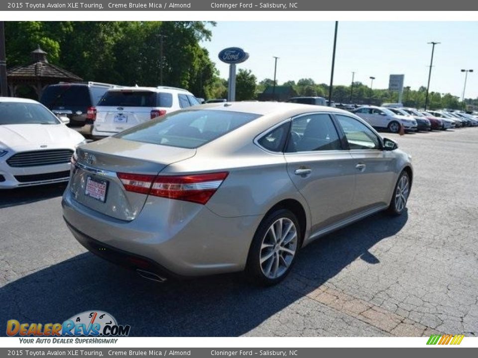 2015 Toyota Avalon XLE Touring Creme Brulee Mica / Almond Photo #3
