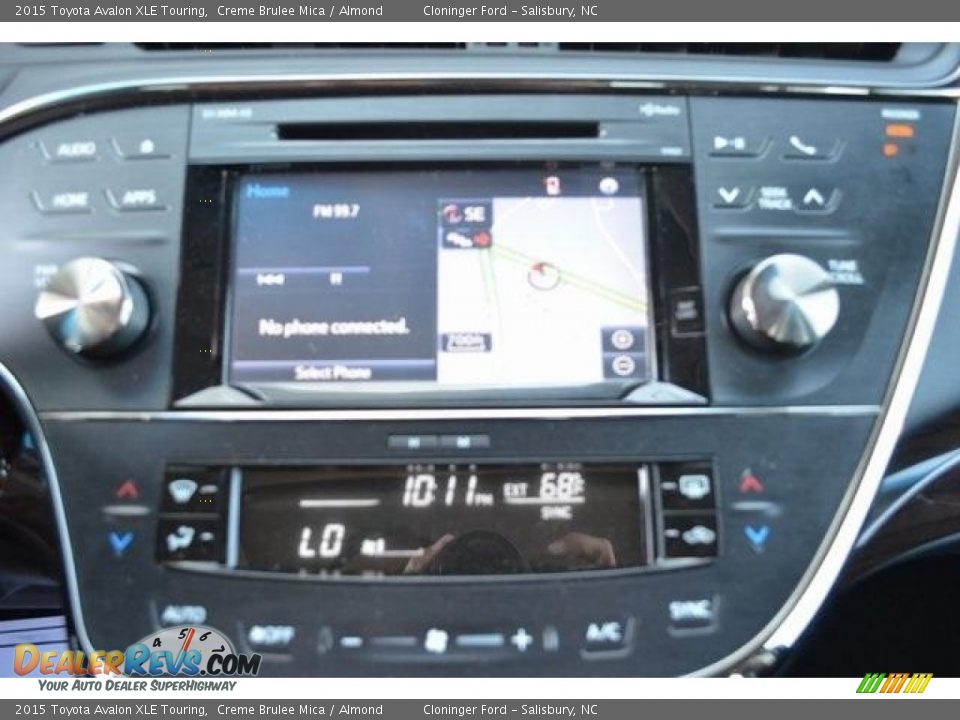 2015 Toyota Avalon XLE Touring Creme Brulee Mica / Almond Photo #17