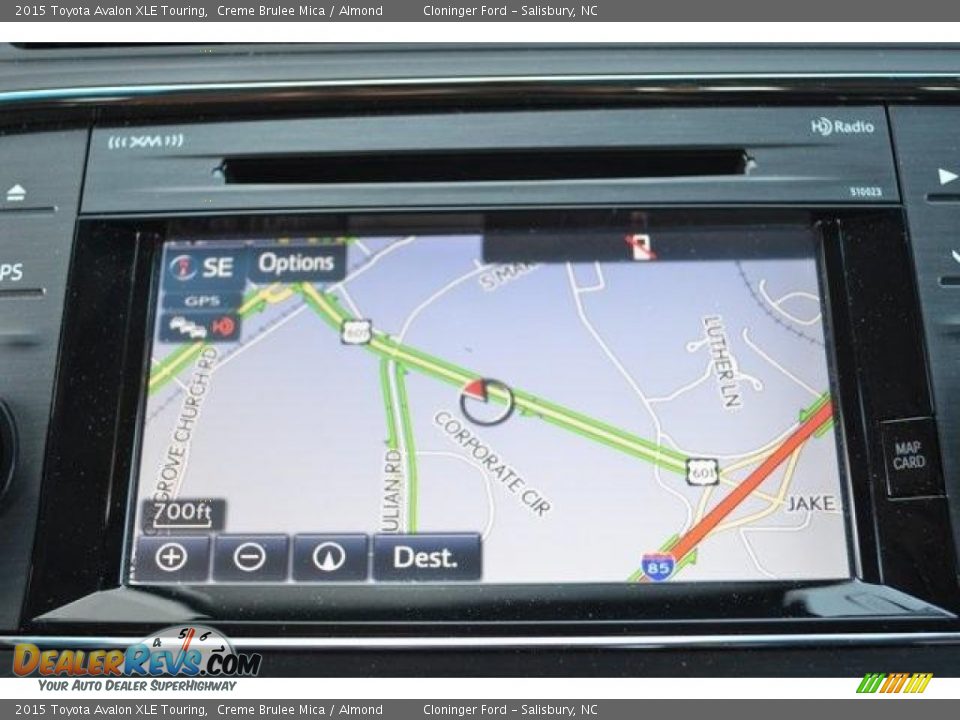 2015 Toyota Avalon XLE Touring Creme Brulee Mica / Almond Photo #19