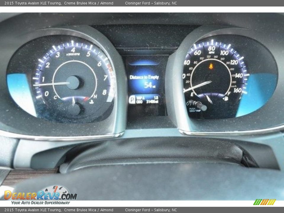 2015 Toyota Avalon XLE Touring Creme Brulee Mica / Almond Photo #25