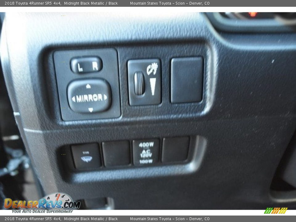 2018 Toyota 4Runner SR5 4x4 Midnight Black Metallic / Black Photo #25