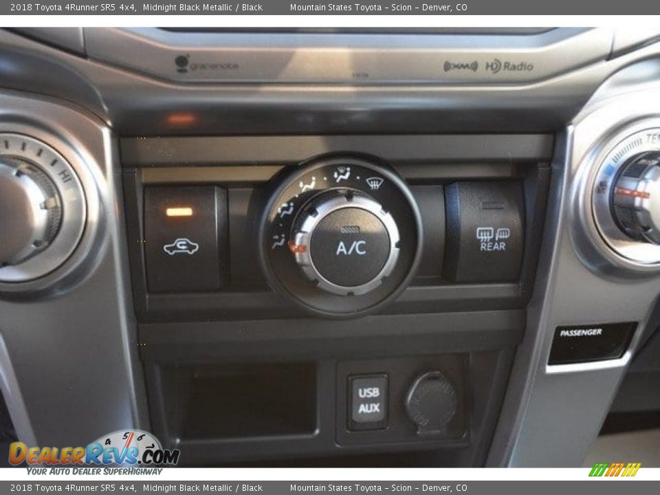2018 Toyota 4Runner SR5 4x4 Midnight Black Metallic / Black Photo #29