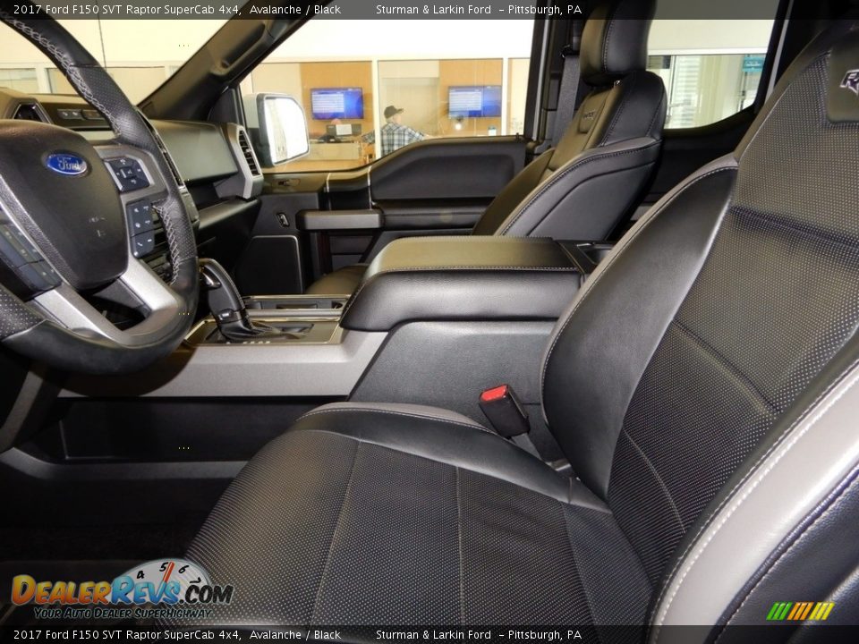 2017 Ford F150 SVT Raptor SuperCab 4x4 Avalanche / Black Photo #2