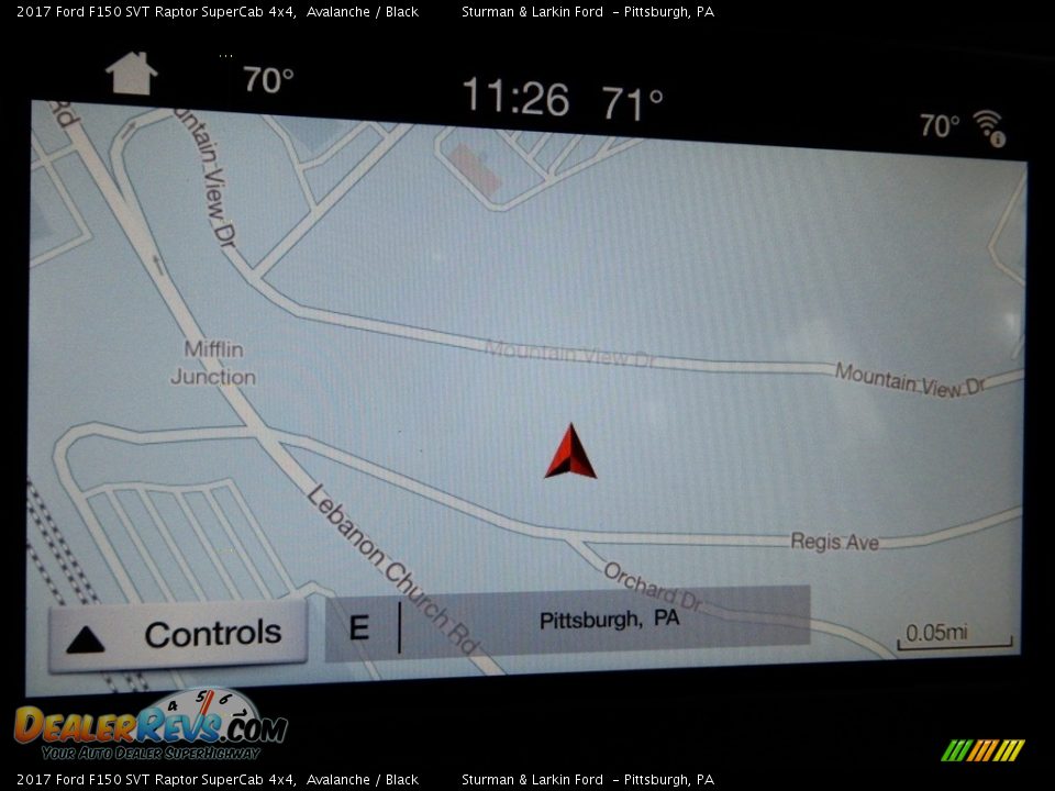 Navigation of 2017 Ford F150 SVT Raptor SuperCab 4x4 Photo #4