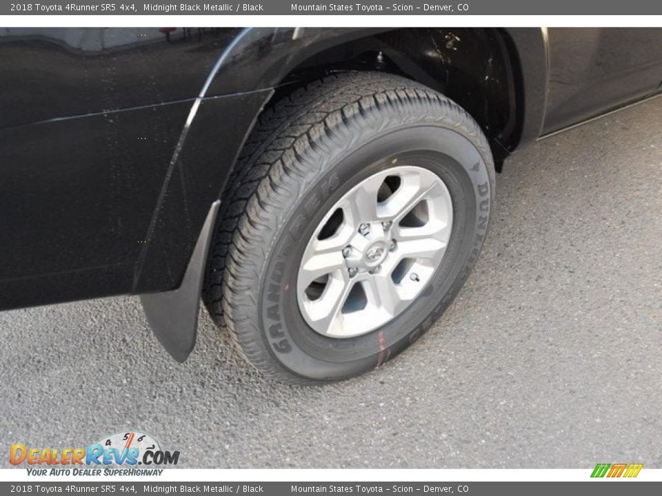 2018 Toyota 4Runner SR5 4x4 Midnight Black Metallic / Black Photo #34