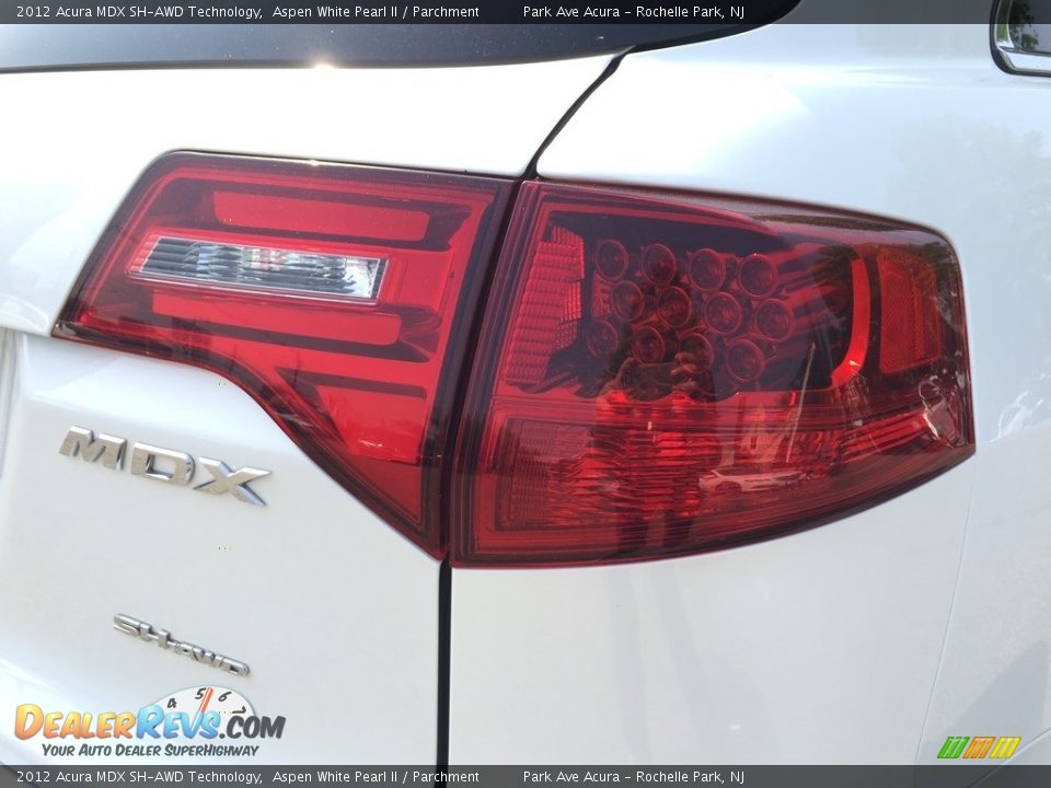 2012 Acura MDX SH-AWD Technology Aspen White Pearl II / Parchment Photo #23