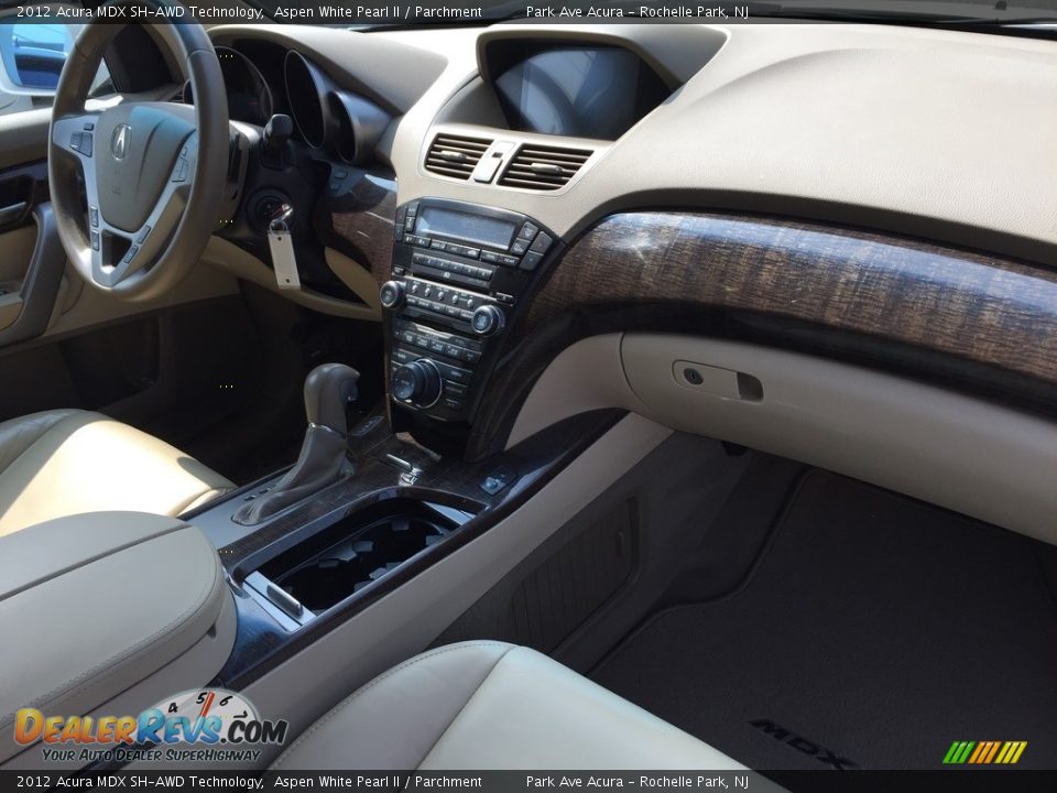 2012 Acura MDX SH-AWD Technology Aspen White Pearl II / Parchment Photo #31