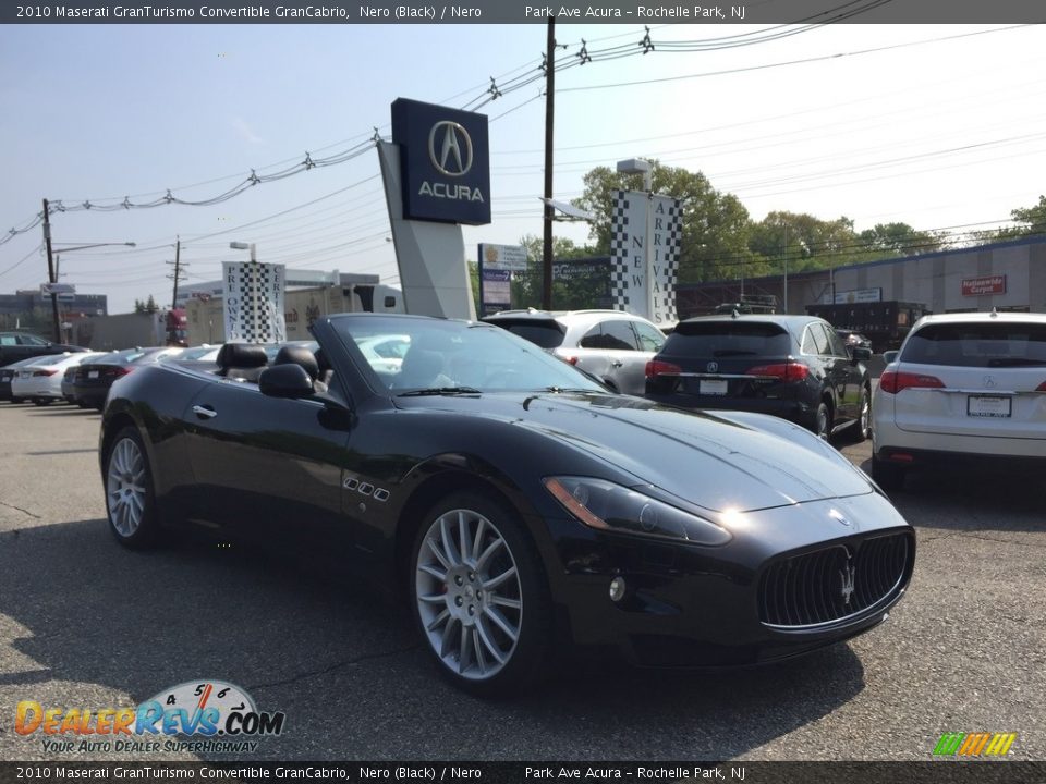 2010 Maserati GranTurismo Convertible GranCabrio Nero (Black) / Nero Photo #1